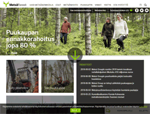 Tablet Screenshot of metsaforest.com